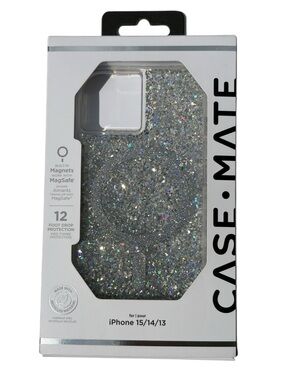 NIB Casemate Glitter MagSafe-Compatible Phone Case 15/14/13